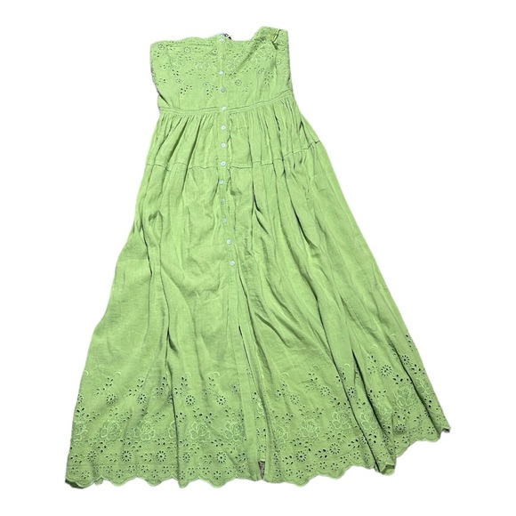 Free People Evelyn Eyelet Midi Dress - Picture 5 of 7